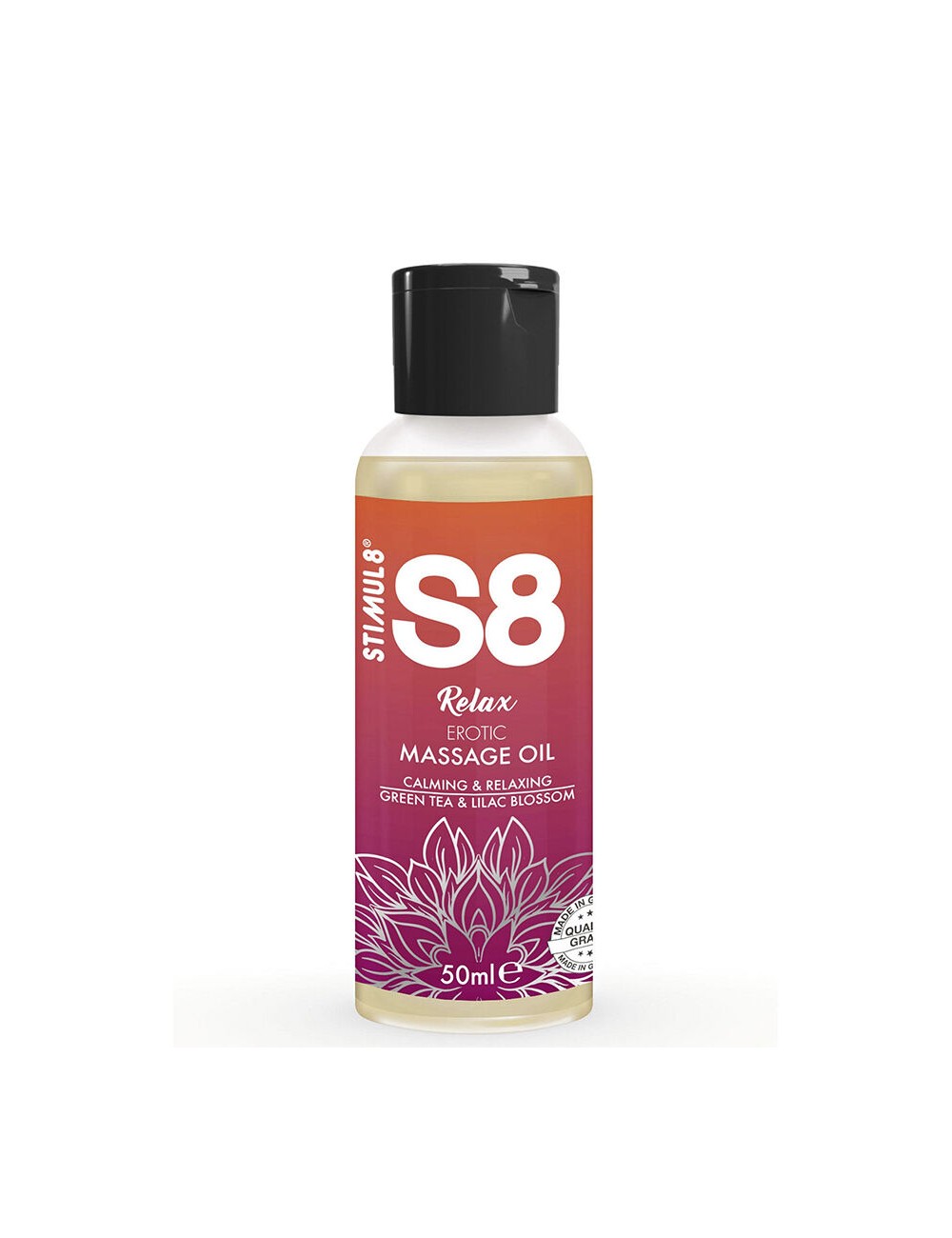 STIMUL8 - S8 RELAX ÓLEO DE MASSAGEM ERÓTICA CHÁ VERDE 50 ML STIMUL8 - S8 RELAX ÓLEO DE MASSAGEM ERÓTICA CHÁ VERDE 50 ML