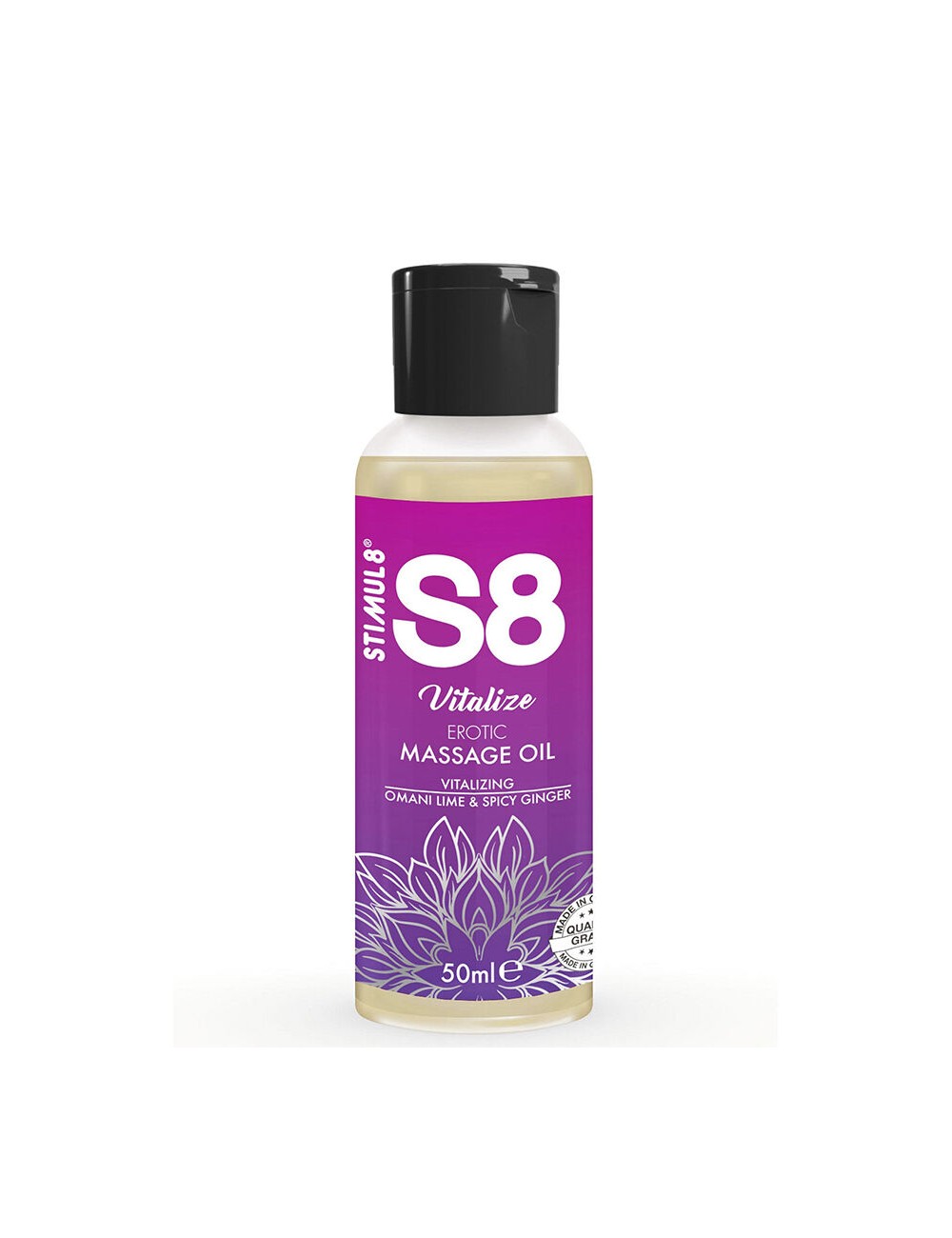 STIMUL8 - S8 VITALIZE ÓLEO DE MASSAGEM ERÓTICO LIMA 50 ML STIMUL8 - S8 VITALIZE ÓLEO DE MASSAGEM ERÓTICO LIMA 50 ML