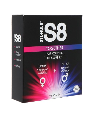 STIMUL8 - S8 TOGETHER KIT CASAL 2 X 30 ML