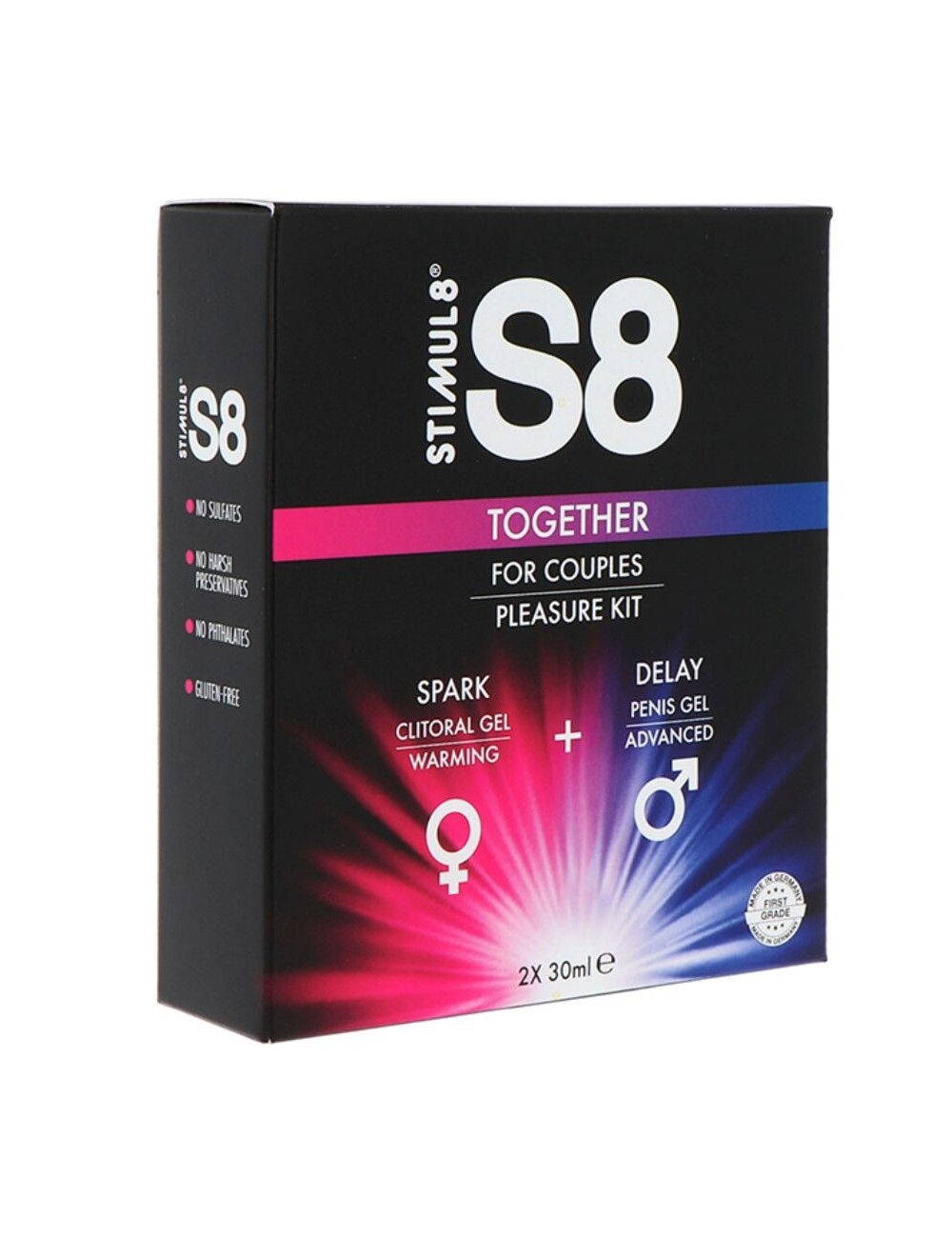 STIMUL8 - S8 TOGETHER KIT CASAL 2 X 30 ML STIMUL8 - S8 TOGETHER KIT CASAL 2 X 30 ML