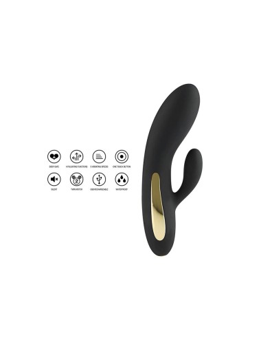 TOYJOY - VIBRADOR BLACK RABBIT SPPLENDOR LIGHT