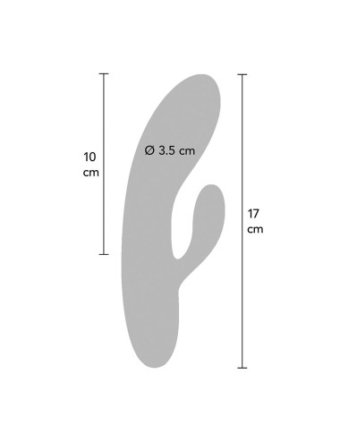 TOYJOY - VIBRADOR BLACK RABBIT SPPLENDOR LIGHT