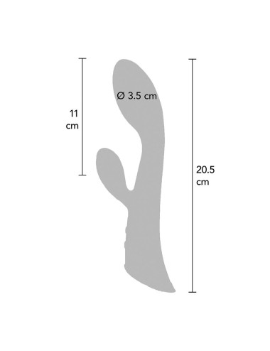 TOYJOY - VIBRADOR ESTIMULADOR DE CLITÓRIS EXTRA INTENSO IVY CASSIA PRETO