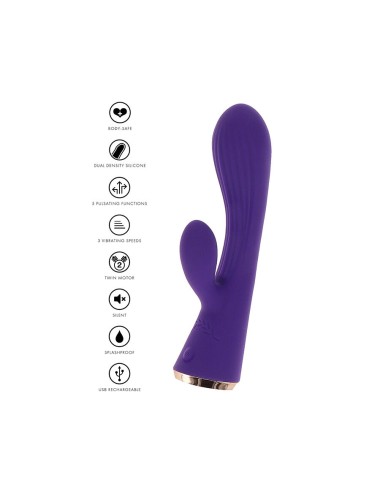 TOYJOY - VIBRADOR IVY IRIS COELHO ROXO