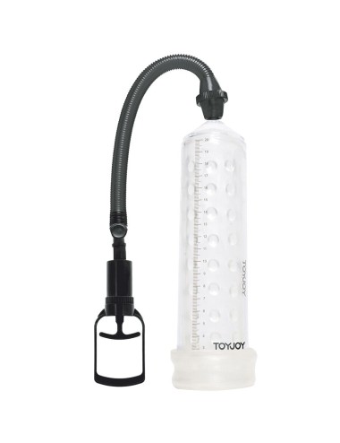 TOYJOY - BOMBA DE MASSAGEM PODEROSA COM MANGA TRANSPARENTE
