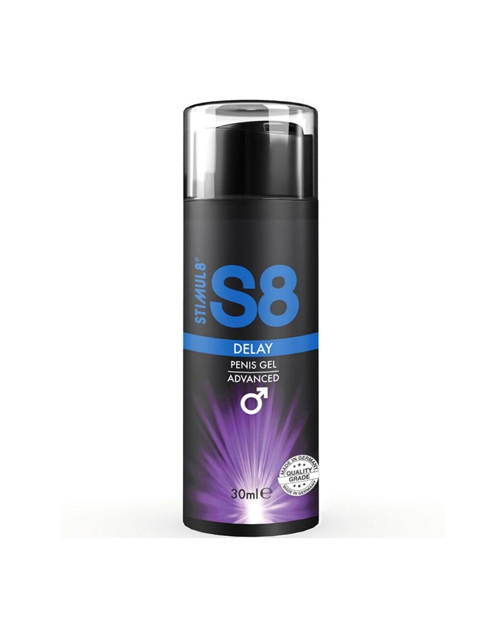 STIMUL8 - S8 GEL RETARDADOR DE PÊNIS 30 ML STIMUL8 - S8 GEL RETARDADOR DE PÊNIS 30 ML