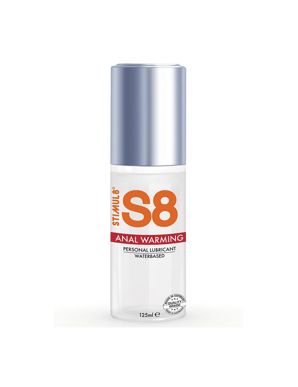 STIMUL8 - S8 LUBRIFICANTE ANAL EFEITO CALOR 125 ML STIMUL8 - S8 LUBRIFICANTE ANAL EFEITO CALOR 125 ML