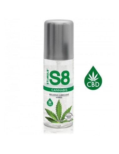 STIMUL8 - LUBRIFICANTE HÍBRIDO DE CANNABIS S8 125 ML