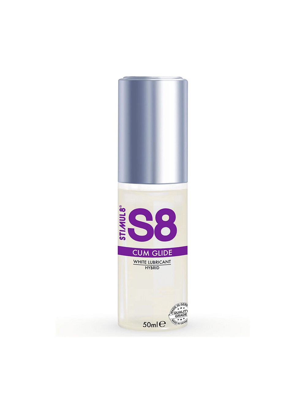 STIMUL8 - S8 CUM GLIDE LUBRIFICANTE HÍBRIDO 50 ML STIMUL8 - S8 CUM GLIDE LUBRIFICANTE HÍBRIDO 50 ML