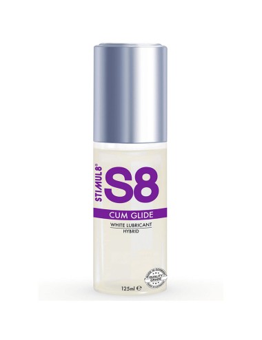 STIMUL8 - LUBRIFICANTE HÍBRIDO S8 CUM GLIDE 125 ML