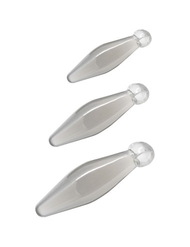 TOYJOY - ANAL PLAY FINGER RIMMER 3 PEÇAS TRANSPARENTE