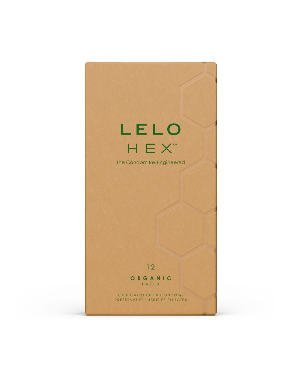 LELO - CAIXA DE PRESERVATIVOS ORGÂNICOS HEX 12 UNIDADES LELO - CAIXA DE PRESERVATIVOS ORGÂNICOS HEX 12 UNIDADES