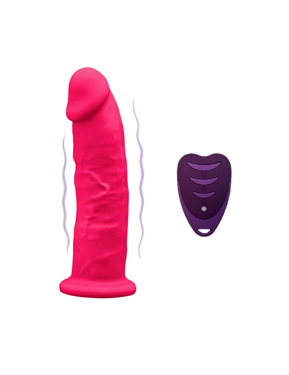SILEXD - MODELO DE PÊNIS REALISTA 2 ROSA + CONTROLE REMOTO LRS 17 CM SILEXD - MODELO DE PÊNIS REALISTA 2 ROSA + CONTROLE REMOTO LRS 17 CM