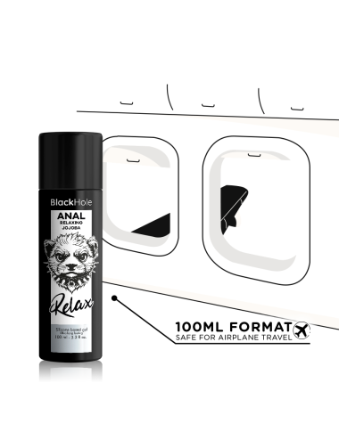 BLACK HOLE - GEL BASE DE SILICONE DILATAÇÃO ANAL 30 ML