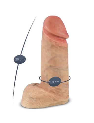 SILEXD - MODELO 1 PÊNIS REALISTA DE SILICONE XTREME PREMIUM 28 CM