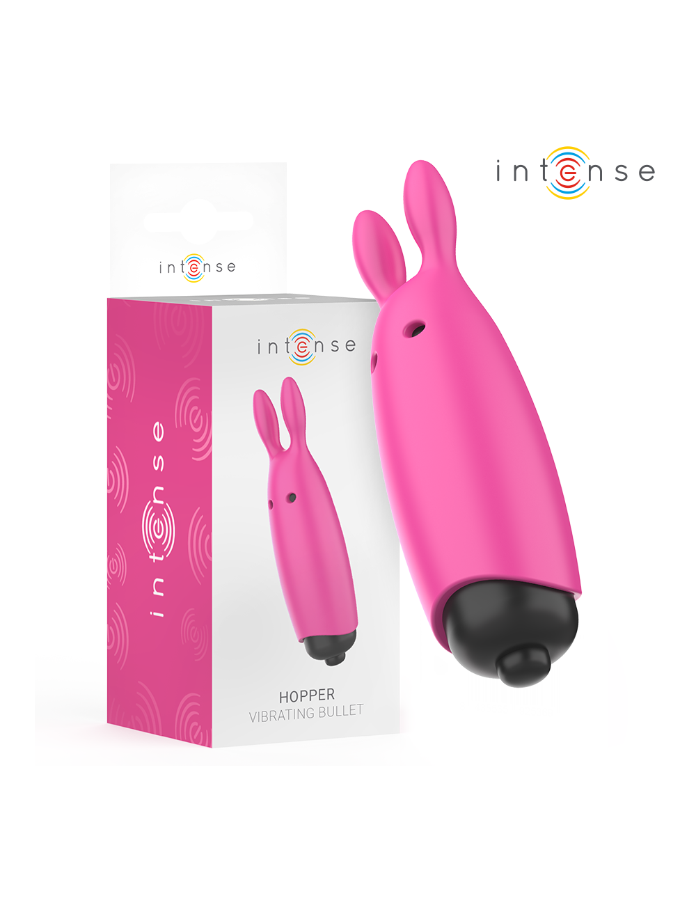 INTENSE - HOPPER BALA VIBRATÓRIA ROSA 8 INTENSE - HOPPER BALA VIBRATÓRIA ROSA 8