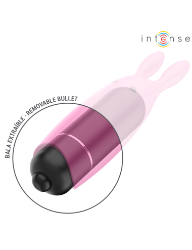 INTENSE - HOPPER BALA VIBRATÓRIA ROSA 8,3 X 2,4 CM