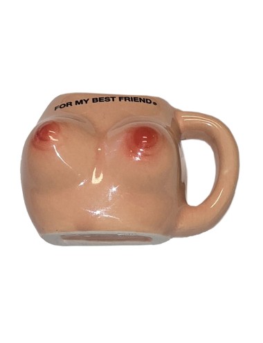 DIABLO PICANTE – ÍMÃ DE SEIO EM CANECA DE CERÂMICA “PARA MINHA MELHOR AMIGA”