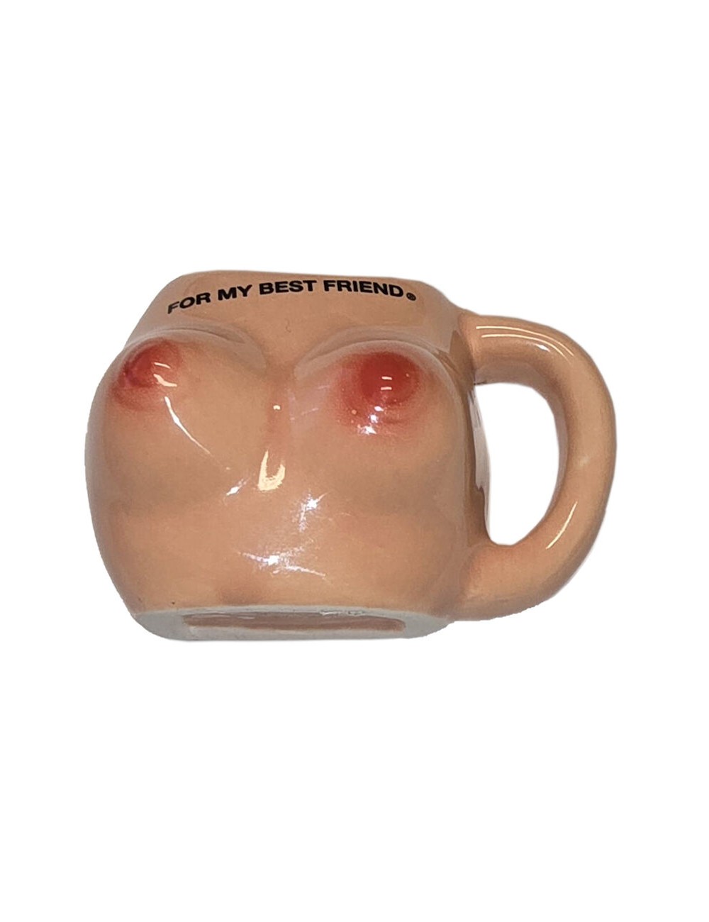 DIABLO PICANTE – ÍMÃ DE SEIO EM CANECA DE CERÂMICA “PARA MINHA MELHOR AMIGA”