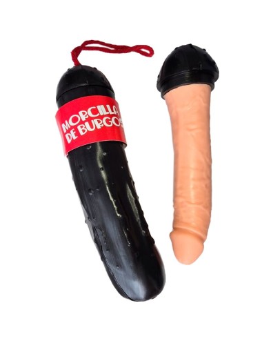DIABO PICANTE - DILDO DE SALSICHA DE SANGUE DE BURGOS