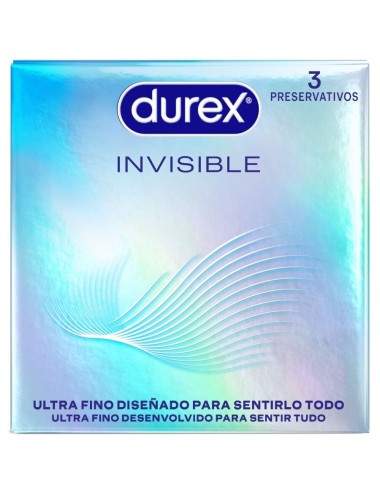 DUREX - INVISÍVEL ULTRA FINO 3 UNIDADES