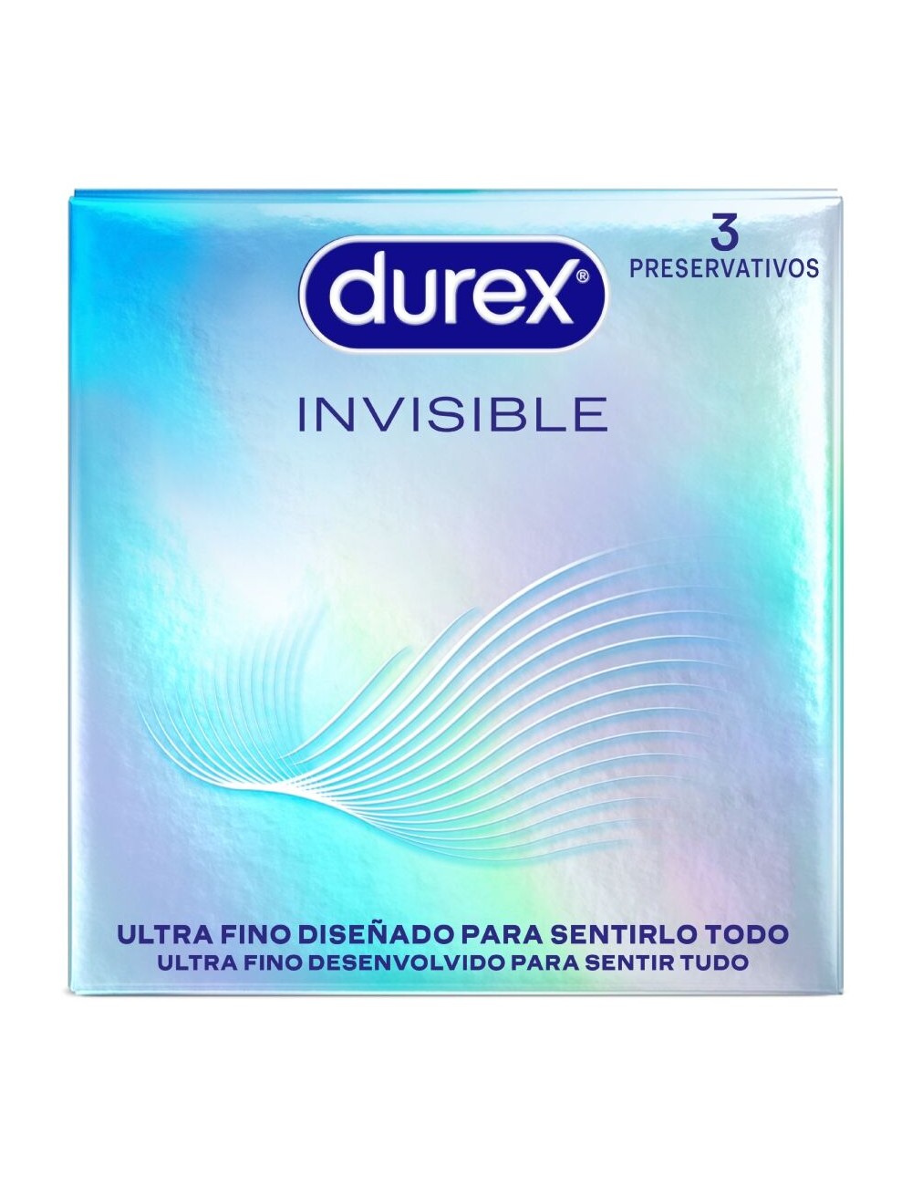 DUREX - INVISÍVEL ULTRA FINO 3 UNIDADES DUREX - INVISÍVEL ULTRA FINO 3 UNIDADES