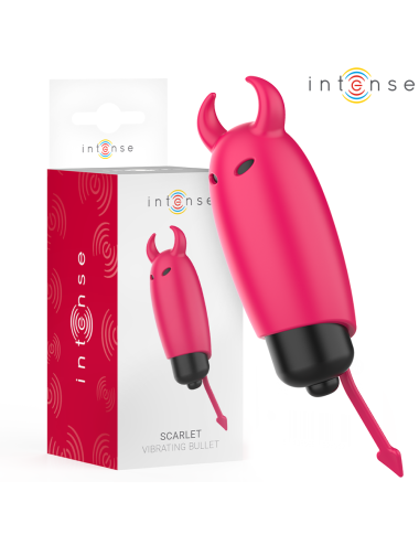 INTENSE - BALA VIBRATÓRIA ESCARLATE DEMÔNIO VERMELHO 9