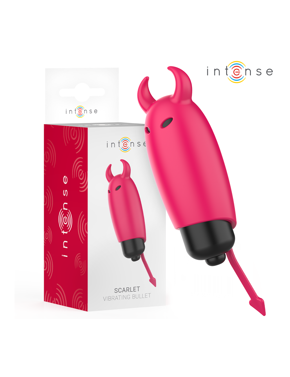 INTENSE - BALA VIBRATÓRIA ESCARLATE DEMÔNIO VERMELHO 9 INTENSE - BALA VIBRATÓRIA ESCARLATE DEMÔNIO VERMELHO 9