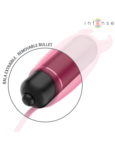 INTENSE - BALA VIBRATÓRIA ESCARLATE DEMÔNIO VERMELHO 9,3 X 2,4 CM