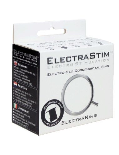 ELECTRASTIM - ANEL DE PÊNIS DE METAL ELECTRARINGS 32 MM