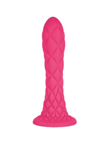 SILEXD - DREAMY DILDO FANTASY SILICONE LÍQUIDO TERMORATIVO FÚCSIA 18