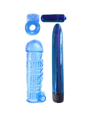 CLASSIX - KIT PARA CASAIS DE PRAZER SUPREMO AZUL