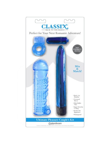 CLASSIX - KIT PARA CASAIS DE PRAZER SUPREMO AZUL