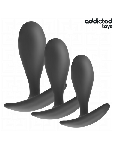 ADDICTED TOYS - CONJUNTO DE 3 PLUG ANAL MODELO 2