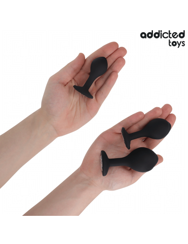 ADDICTED TOYS - CONJUNTO DE 3 PLUG ANAL COM JOIA