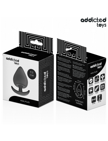 ADDICTED TOYS - PLUG ANAL TAMANHO XL 9.5 CM