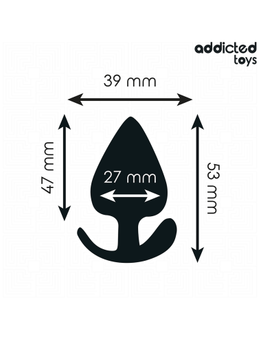 ADDICTED TOYS - PLUG ANAL TAMANHO S 5,3 CM