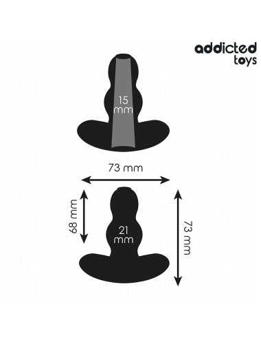 ADDICTED TOYS - PLUG ANAL OCO TAMANHO S 7,3 CM