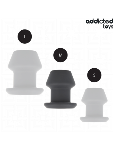ADDICTED TOYS - PLUG ANAL EXTREMO OCO TAMANHO M 8,7 CM