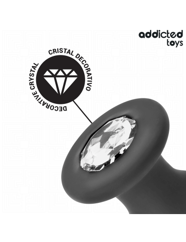 ADDICTED TOYS - PLUG ANAL COM JOIA TAMANHO S 8