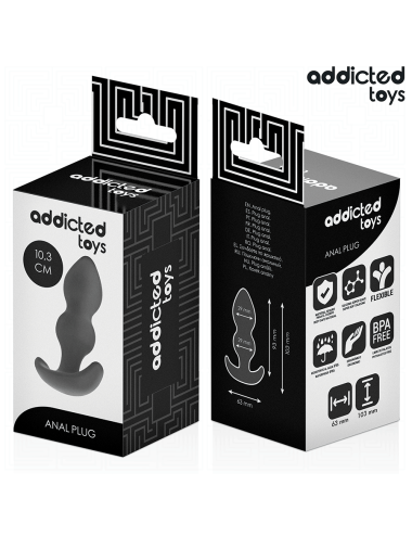 ADDICTED TOYS - PLUG ANAL TAMANHO S 10,3 CM