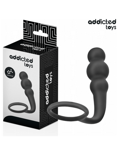 ADDICTED TOYS - PLUG ANAL COM ANEL MODELO 1