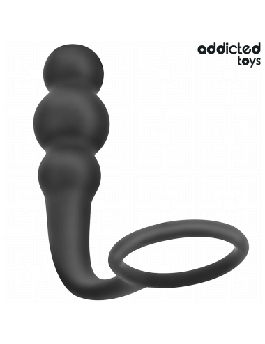 ADDICTED TOYS - PLUG ANAL COM ANEL MODELO 1