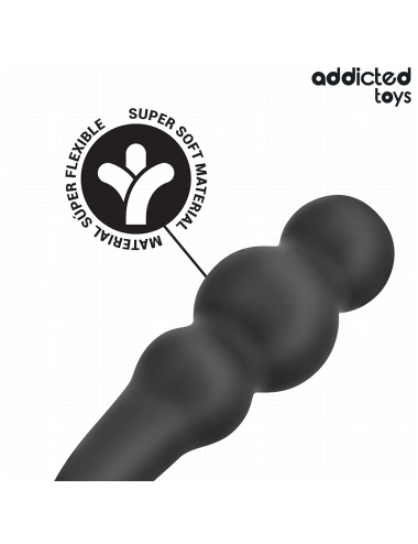 ADDICTED TOYS - PLUG ANAL COM ANEL MODELO 1