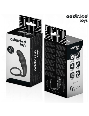 ADDICTED TOYS - PLUG ANAL COM ANEL MODELO 4