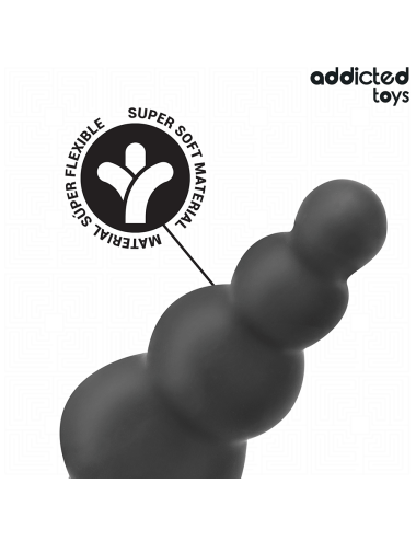 ADDICTED TOYS - PLUG ANAL COM ANEL MODELO 5