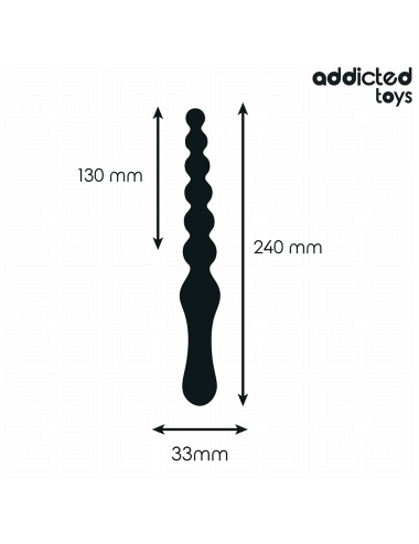ADDICTED TOYS - MASSAGEADOR ANAL 24 CM