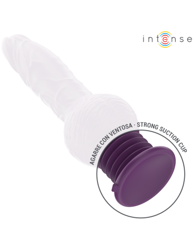 INTENSE - VIBRADOR MULTIFUNCIONAL TATUM COM VIBRAÇÃO PARA CIMA E PARA BAIXO 24 CM ROXO
