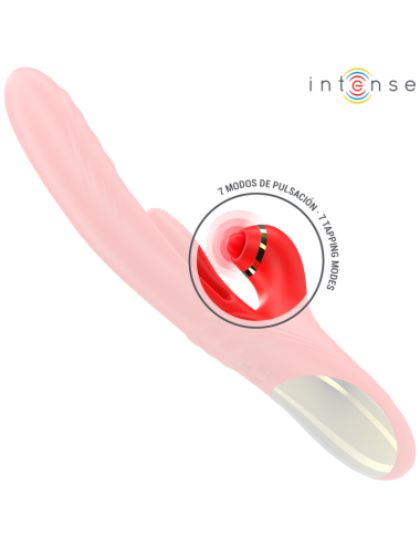 INTENSE - ROSALIA VIBRADOR MULTIFUNCIONAL 3 EM 1 VERMELHO