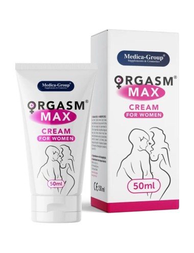 MEDICA GROUP - CREME ÍNTIMO ORGASM MAX PARA MULHERES 50 ML